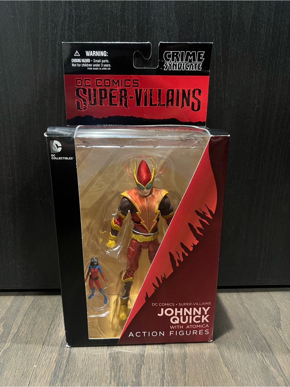 DC Collectibles Super-Villains Johnny Quick with Atomica Action Figures